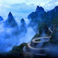Famous Mountain in Zhangjiajie